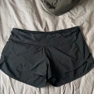 black lulu speed shorts (old version) FIRM PRICE
